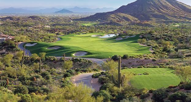 Desert fairway